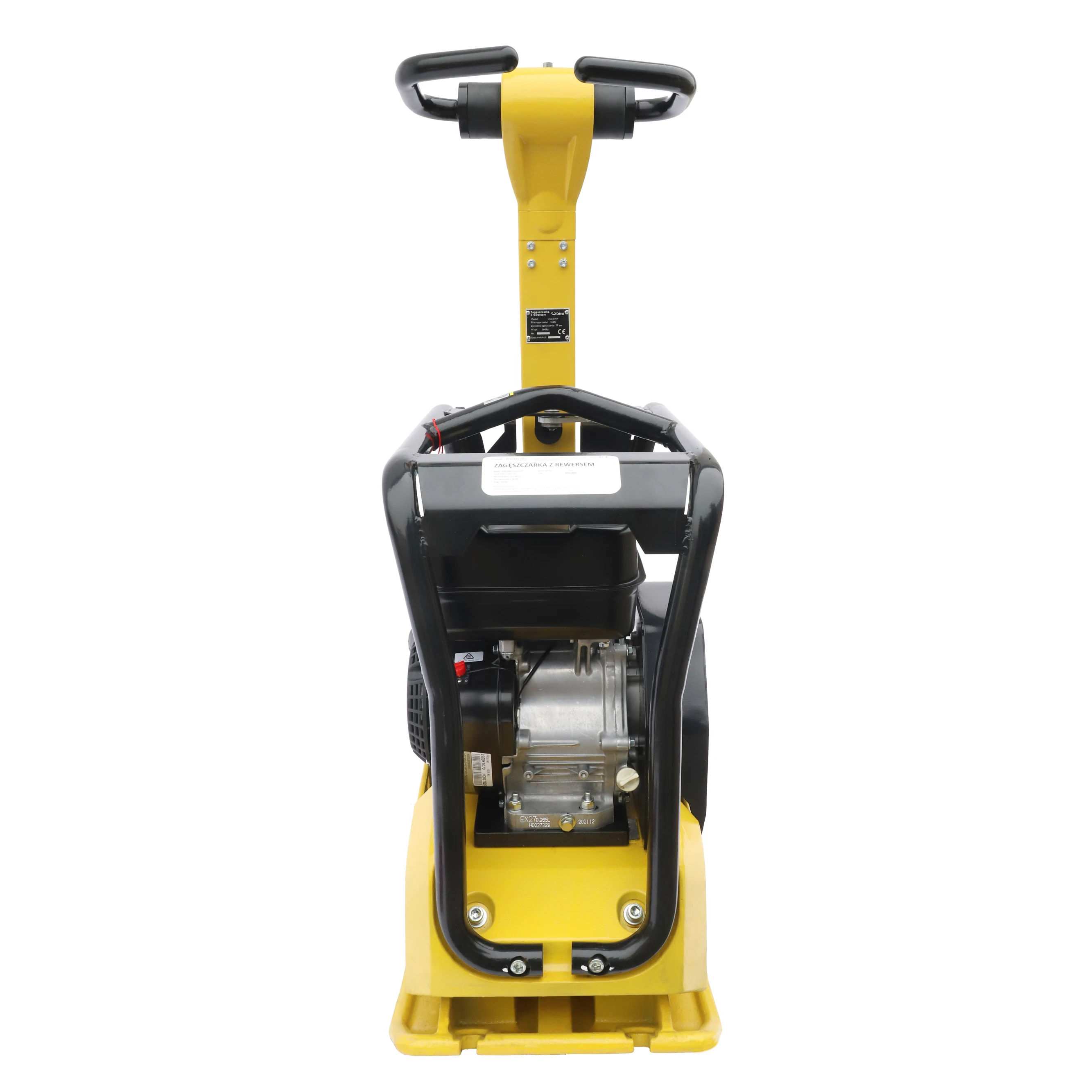 Professional Supply Gasoline Hydraulic Vibrating Plate Compactor For Construction