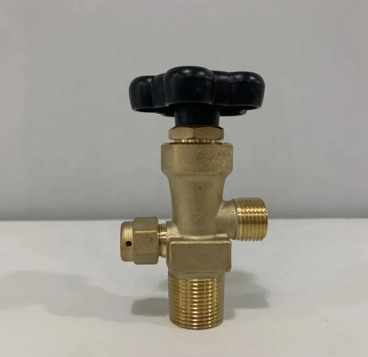 Cheap Price Oxygen Cylinder Valve Working Pressure 2175psi CGA350 CGA540 Brass Valve