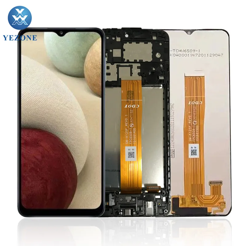 Сменный ЖК дигитайзер в сборе для Samsung Galaxy A12 (1600450733279)
