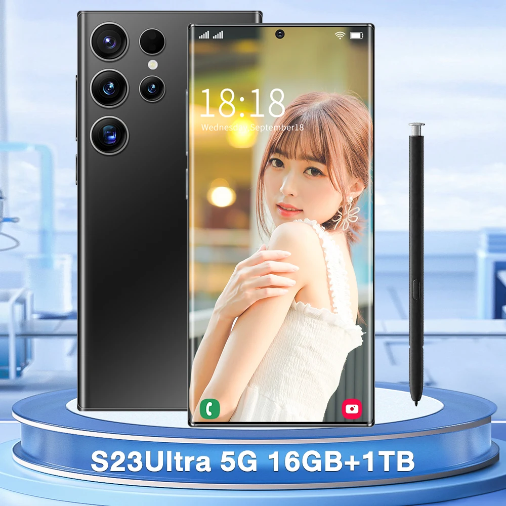 2023 WholesaleS23 Ultra 16G + 1T Custom Smartphone Manufacturer 5g Rugged Smartphone Cellphone Mobile Phones