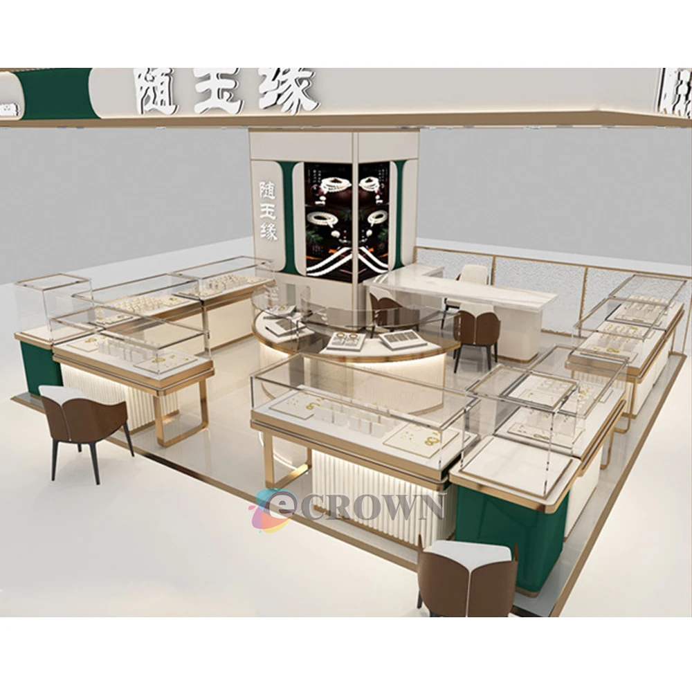 Retail Jewel Jewelry Open Store Kiosk