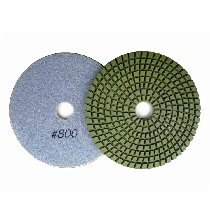 2024 High Wear Resistant Durable 9 Types Flexible Dry Diamond Polishing Sand Disc for Marble/Granite