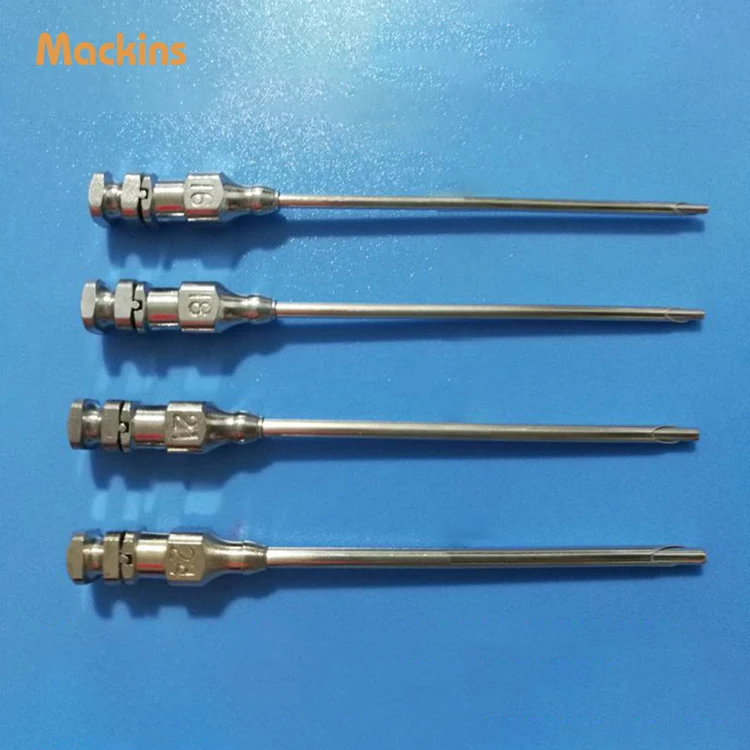 Sterile bone marrow aspiration biopsy puncture needle