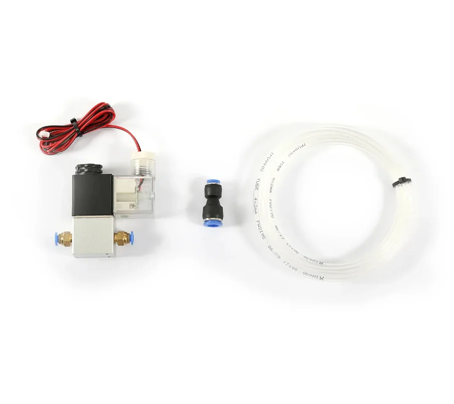 NEJE AF3 12V Auto Control Electromagnetic Valve Air Assist Kit for E40 | A40640 | A40630 |N40640 | N30820 and other 12V