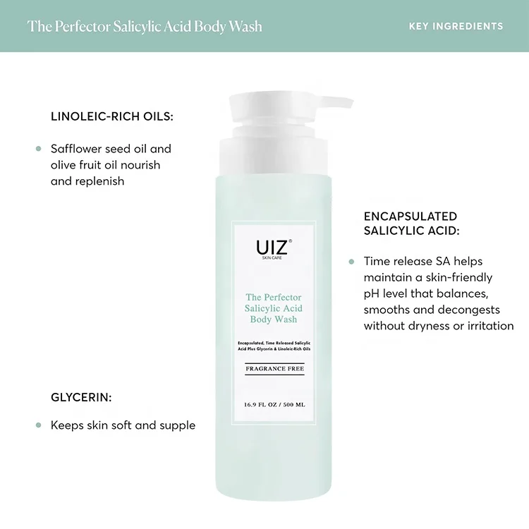 Private Label Deep Lightening Exfoliating Moisturizing Bath Skin Care Perfume Body Wash Set Best Brightening Shower Gels Set