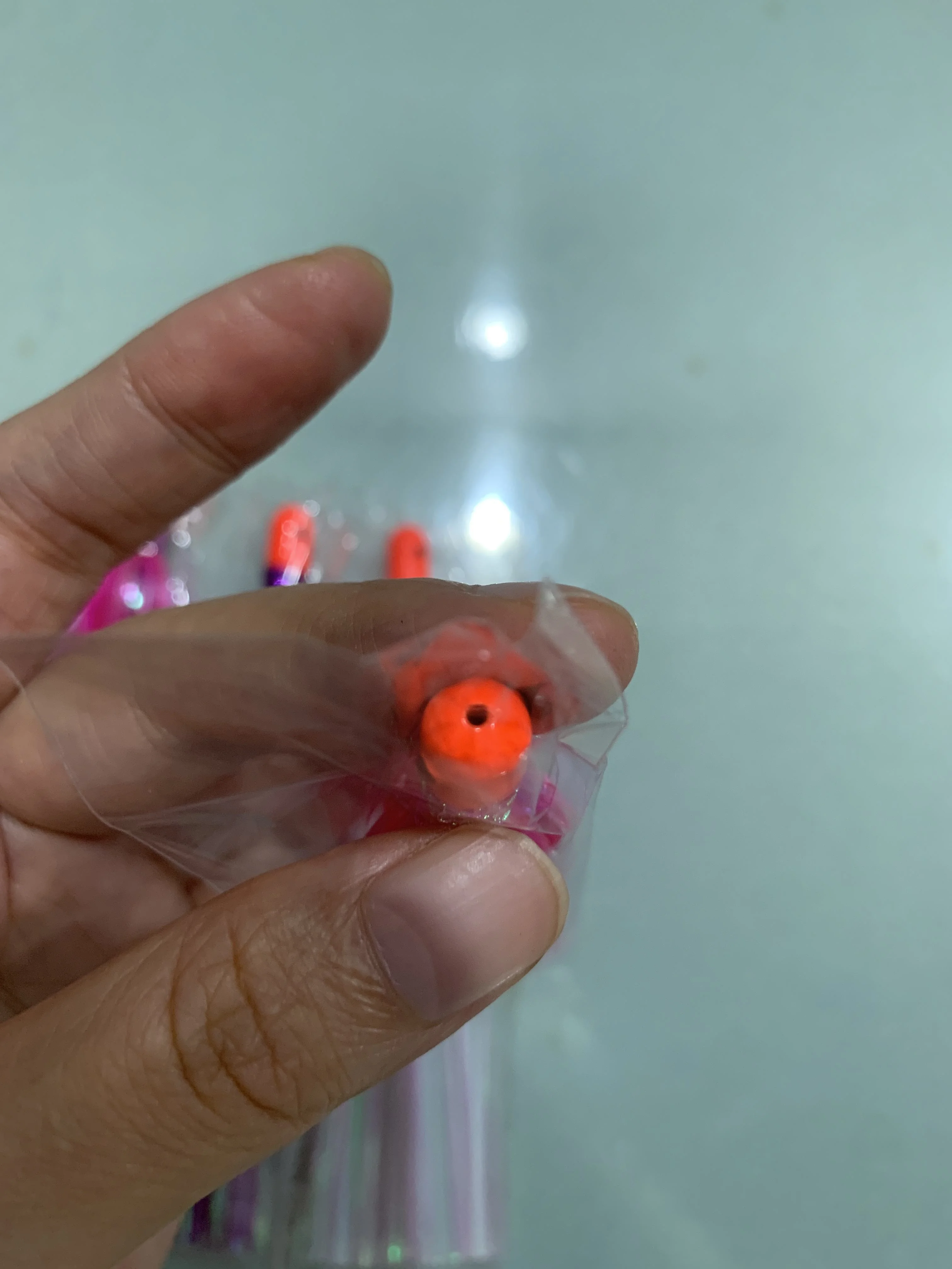 OEM 5.2INCH 0.34OZ Mylar Flash Teaser Tail Jig Head Bait With Lead Head Fishing Flash Skirts Hair Baits Big Game Fishing Lure