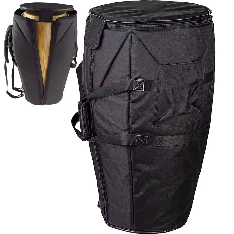 Oxford Hand Drum Bag Heavy Duty Carry Conga Handbags11-12.5 inch Bucket Bags Drum Protective Cover 2 in 1 Crossbody Backpack