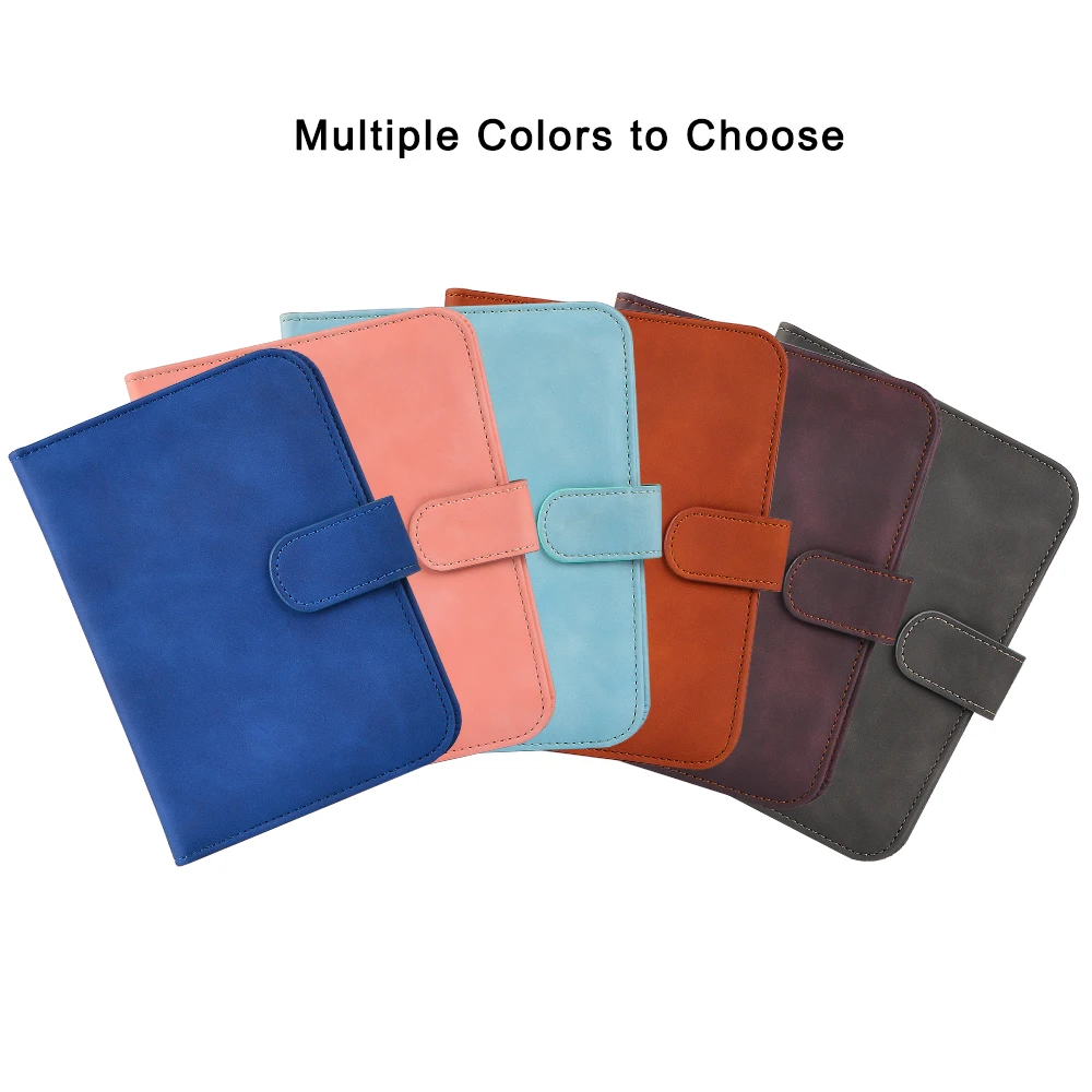 Customized High-end Quality RFID Passport Bags Family Travel Wallet PU Leather Booklet Passport Holder Sleeve Case