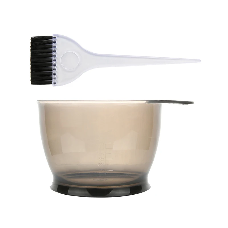 Hair Color Bowl And Hair Dye Brush Custom Double Coloring Hair Color Tint Dye Brush