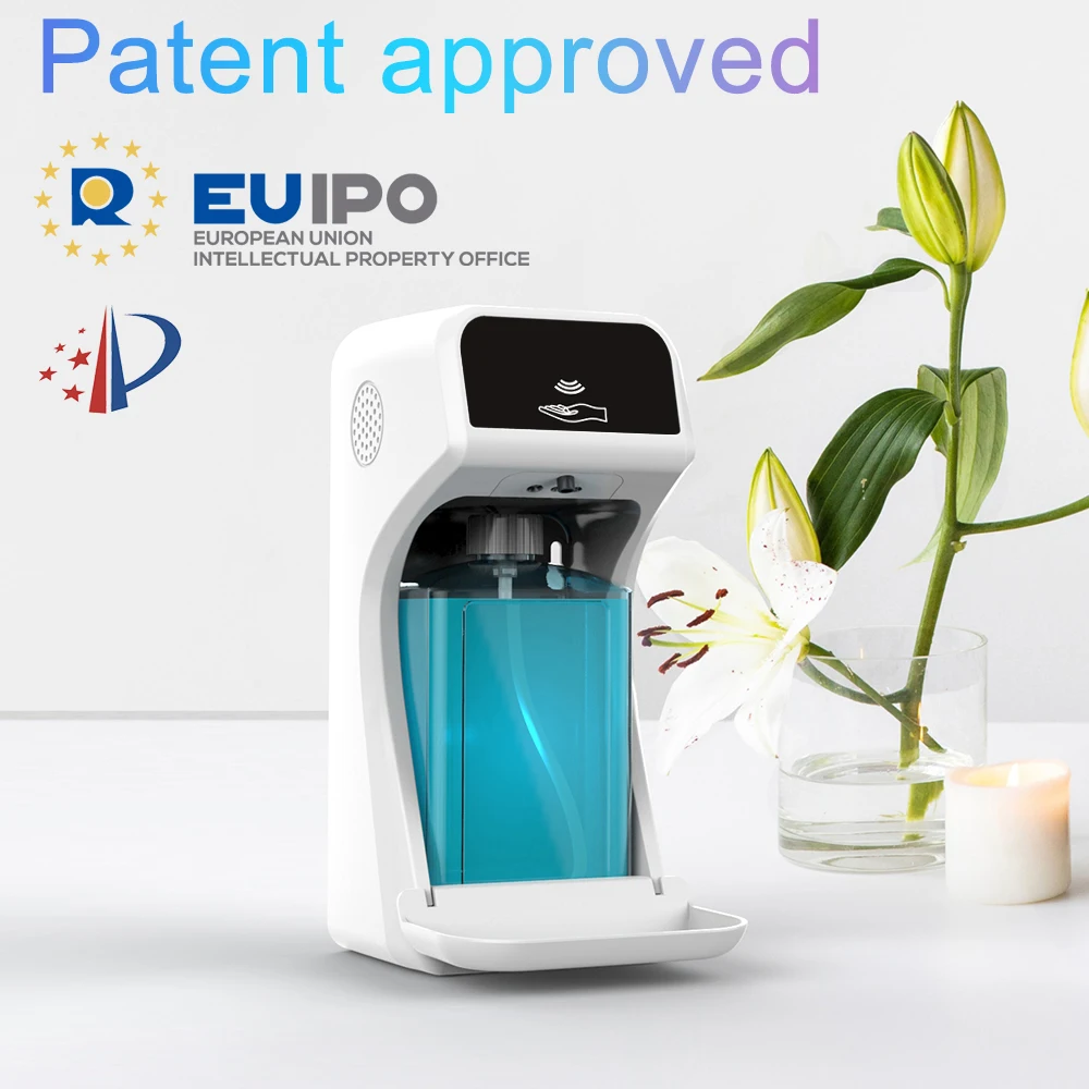 Hotel Home Bathroom Accessories Waterproof Dish Soap dispenser 3 in1 1000ml Sensor Liquid Lotion Automatic Soap Dispenser