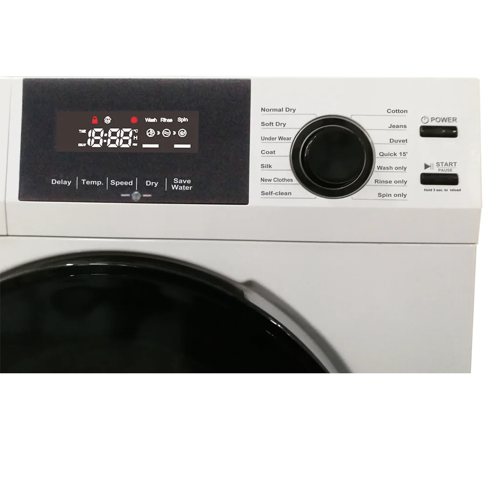 automatic washing machines with washing function and dryer