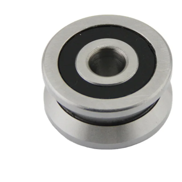 Factory supply good quality LFR50/5-4 chrome steel and stainless steel U groove track roller bearing