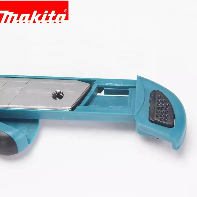 Original MAKITA Wallpaper Knife Heavy Duty Ultility Knife Large Box Cutting Knife Industrial Steel Blade Cutter