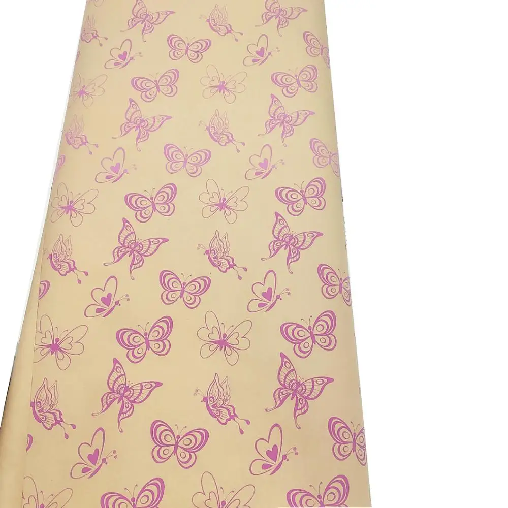 Brown Kraft Paper Sheets Roll Custom Logo Gold Foil Gift Wrapping Paper Sheet Top Selling Products Paper PE