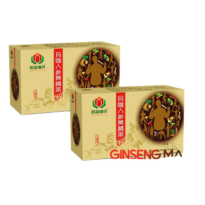Bulk Ginseng Maca Polygonatum Tea with Private Label to Improve Immunity Maca Tea
