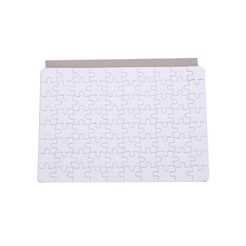 high quality A4 Size composite material sublimation white blank jigsaw puzzle sublimation puzzle blanks