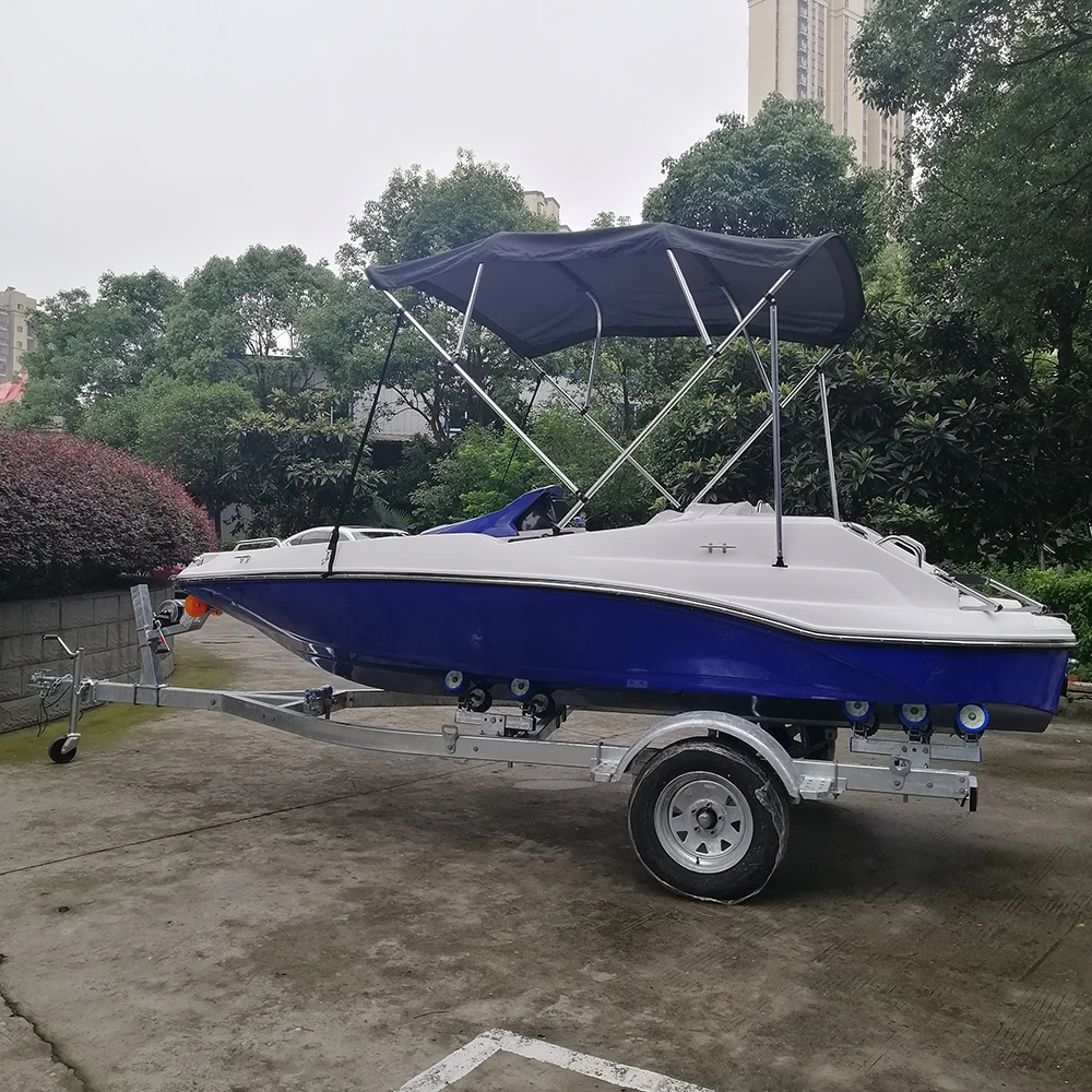 Fiberglass High Speed Fishing Tuna Boat Vessels Sports Boat Marine Ships For Sale