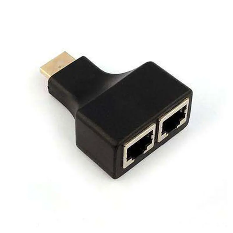 HDMI dual network cable dual RJ45 ethernet extender network extender HDMI HD extension conversion