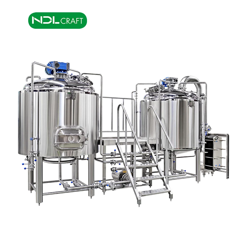 300L - 500L Customized Draft Beer Brewing Equipment with Ce Automatic Welding