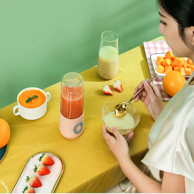 2022 Portable Blender Cup Portable Juicer For Home Use Potable Blender Mini Juicer Blender