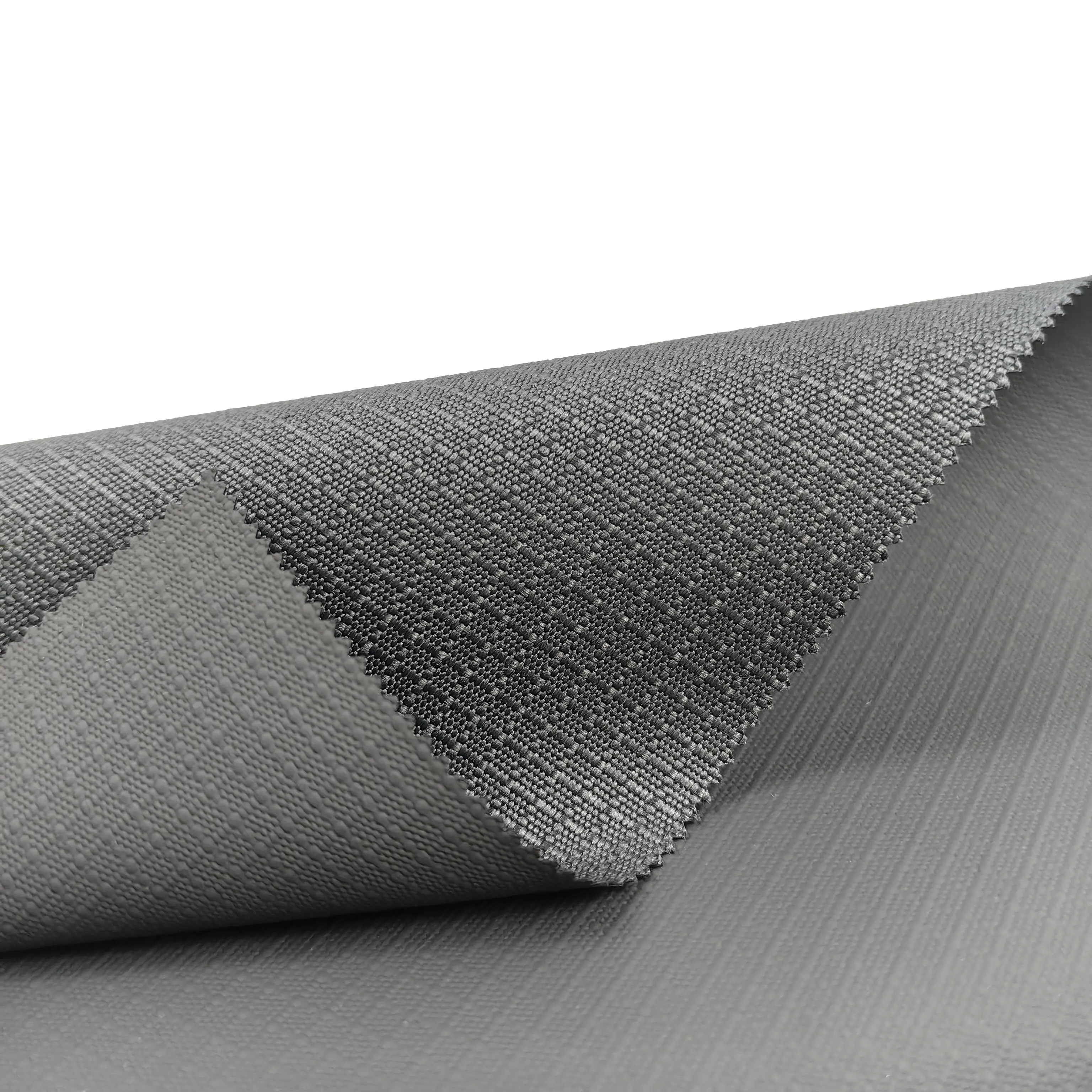 New Outdoor Fabric Grey 300D Ripstop Nylon Fabric PU Membrane Waterproof For Tent Bag Inflatable Tarp Cover Tensile Strength