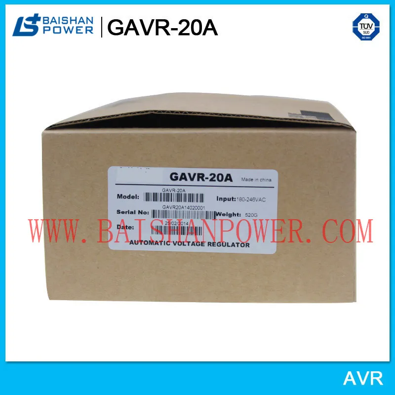 Генератор переменного тока AVR Gavr 20A автоматический стабилизатор напряжения Stamford инструменты для марафона Mecc Alte