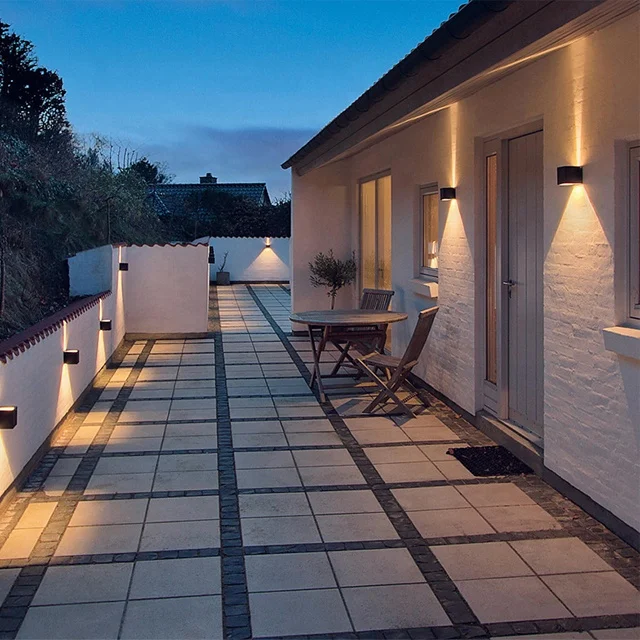 High Voltage Adjustable Indoor LED Wall Lamps Led Light Up and Down Luminous 10w LED Wall Light