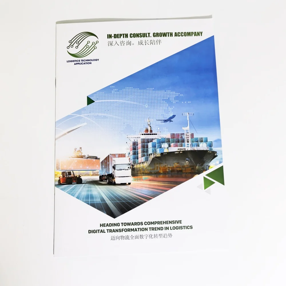 Customized Matte lamination magazine catalog brochure printing services