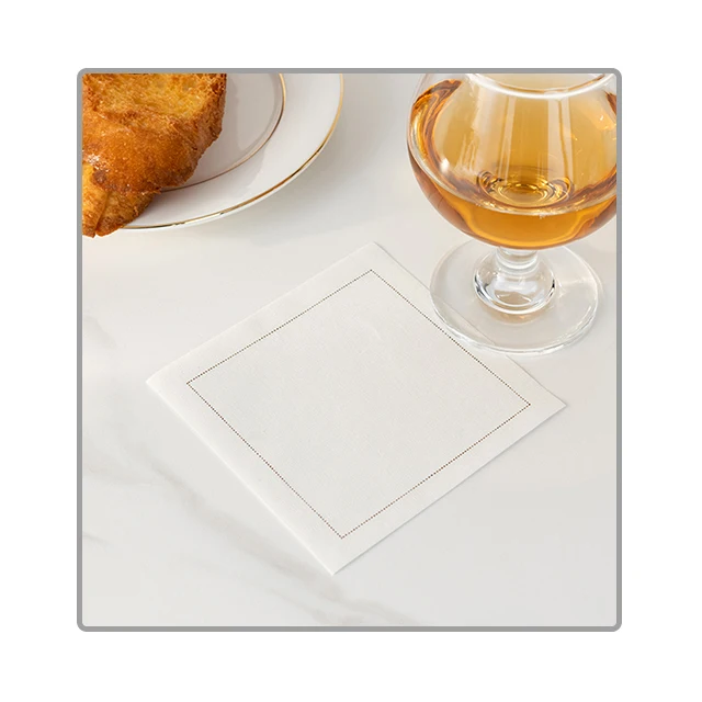 Ecru Cream Ivory Cloth Napkins Cloth  Fabric Coasters