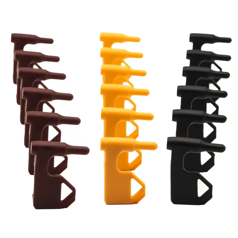 MAGORUI Chamber Safety Flag Includes Built-in Flathead Tool and Slide-on  Adapter (Pack of 6)