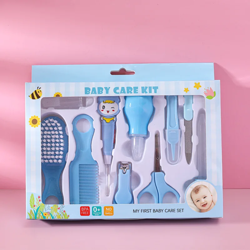 10 PCS Baby Cares Set Completes Baby Cares Kits Essential Tools All in One Solution for Your Baby Needs Newborn Gift