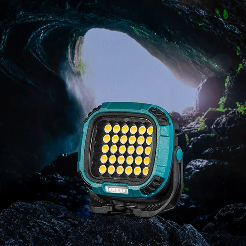 Low Price Wholesale Super Bright COB Work Light Portable Rechargeable Emergency Flood Lamp Multifunctional Dimmable Work Light