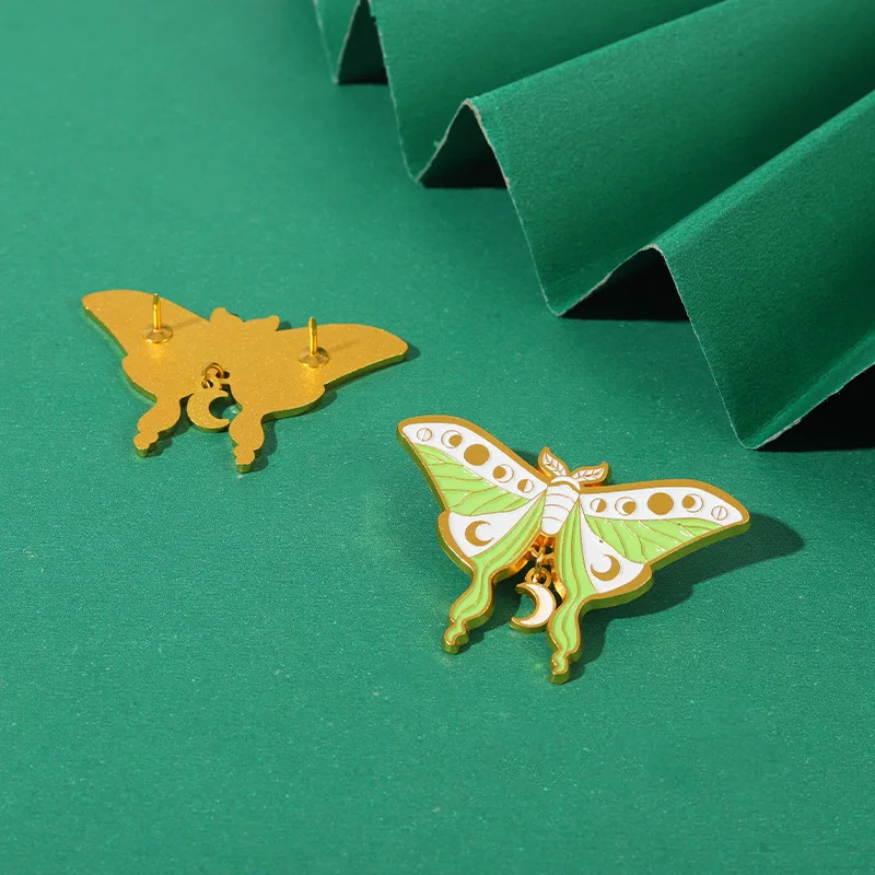 Wholesale Enamel Animal Insect Butterfly Brooch Pin Custom Your Design Pin Badge