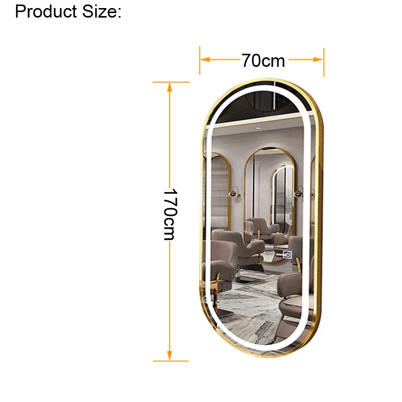 Wholesale Plastic Desk Honda Fit Rectangular Beveled Led Bathroom Mirror With Light