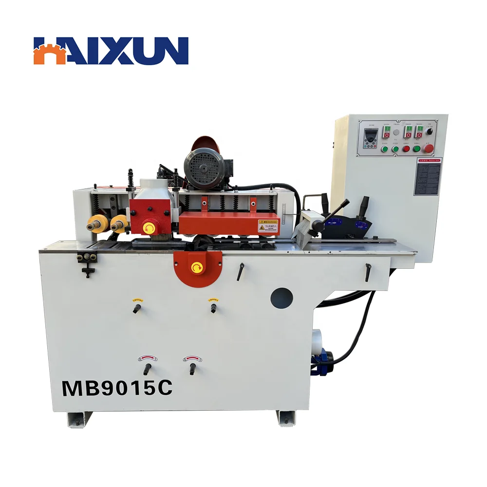 Wood door windows frame Decorative lines processing 4 head sided planer moulder for sale