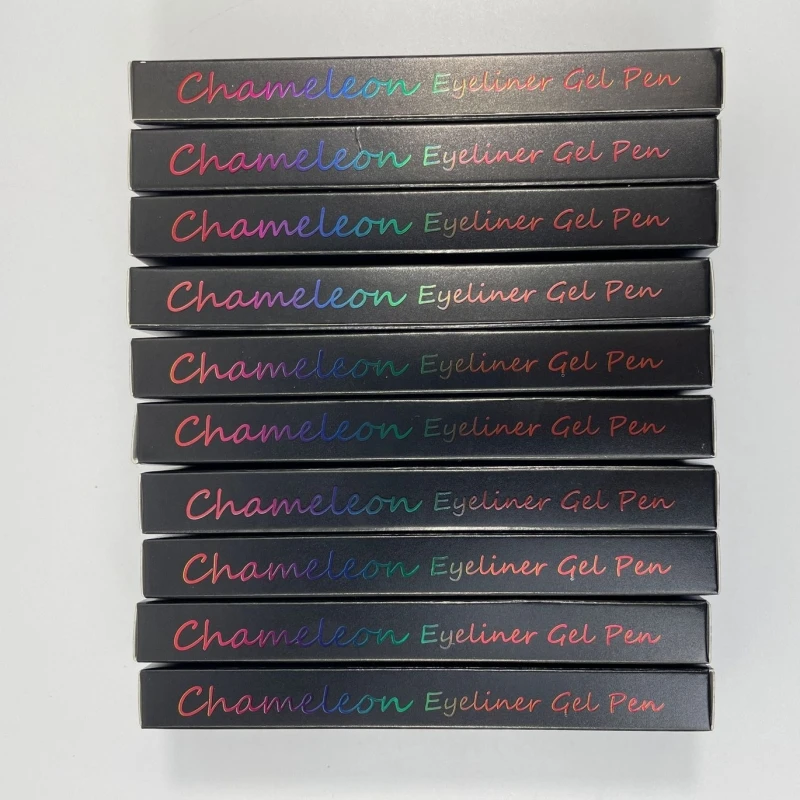 Private Label Waterproof Vegan Cruelty Free 10 Colors Shimmer Long Lasting Chameleon Eyeliner