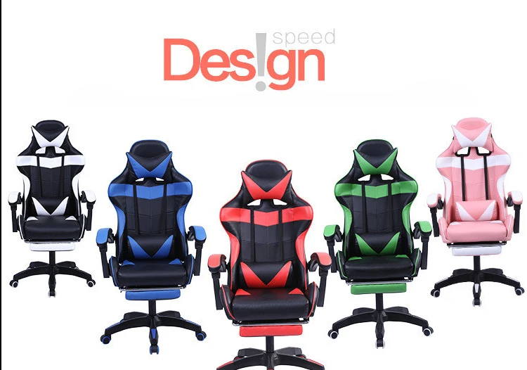 Luxury Modern Reclining Ergonomic PC Gamer Computer Game Chair Racing Gaming Chairs
