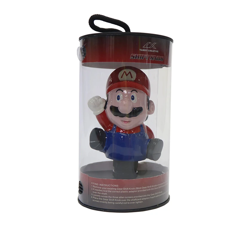 Shift Knob for Super Mario Car  modification resin shifter personality Universal Auto Accessiores for Audi  bmw  Toyota Honda
