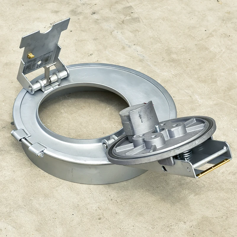 16 inch carbon steel oil tanker petroleum tanker hatches fuel clamped manhole cover