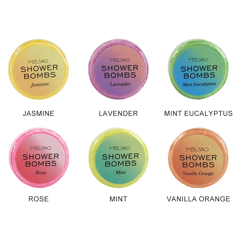 MELAO Ванна Fizzy органический лавандовый цвет Ванна Bomb душевой паровой набор для спа с эфирным маслом