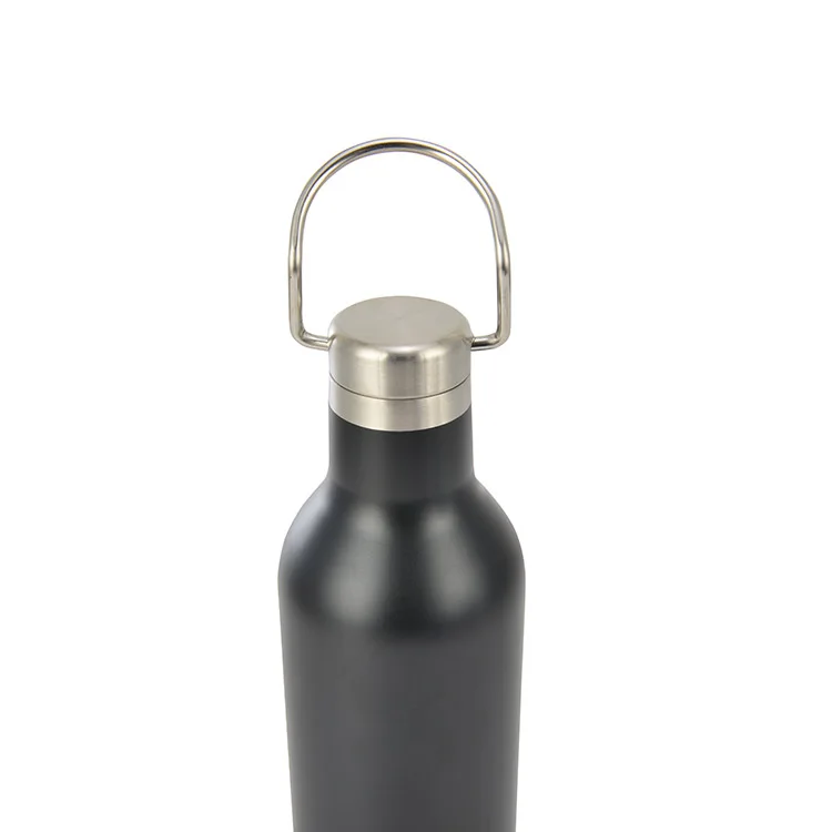 
Custom Logo Private Label Portable Outdoor Sport Travel Double Wall Stainless Steel Vacuum Water Bottles 
