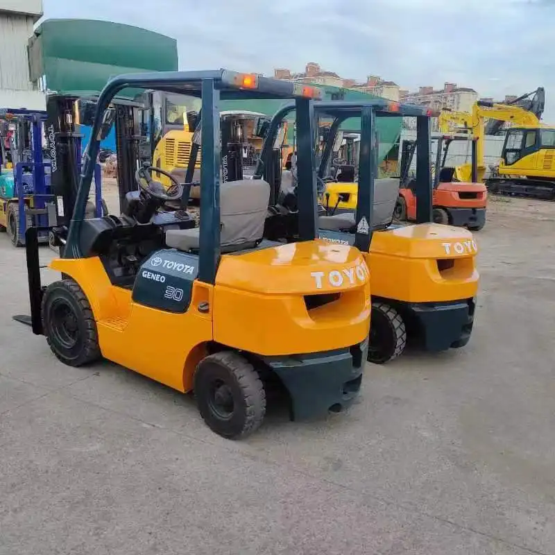 Toyota/Hangcha/Komatsu/Heli/Tcm 3 Ton 5 Ton Diesel Mini Warehouse Forklift Isuze Parts Fork Lift