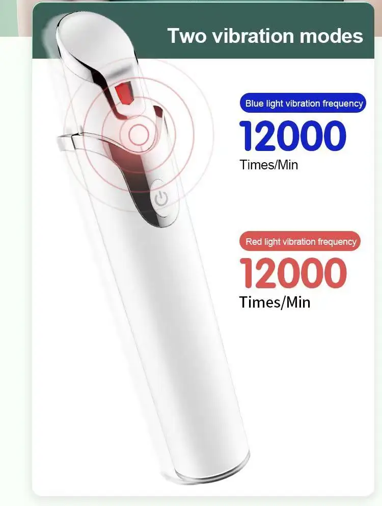 The New Arrival Facial Device Skin Care Tools Red Light Device Massage Eye Facial Massager Eye Massager Pen