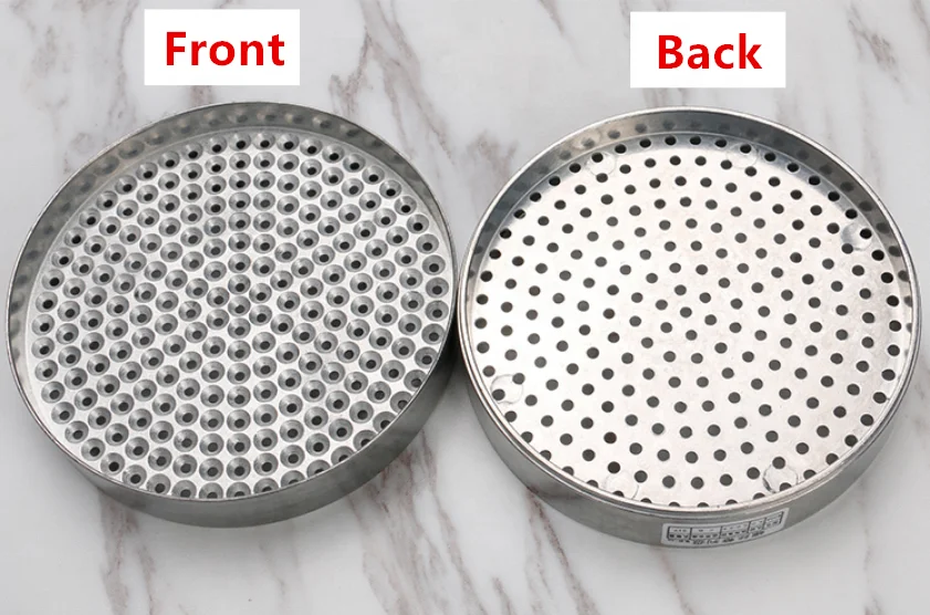 Zinc alloy ESD Round Screw Storage Bin Box Screw Tray