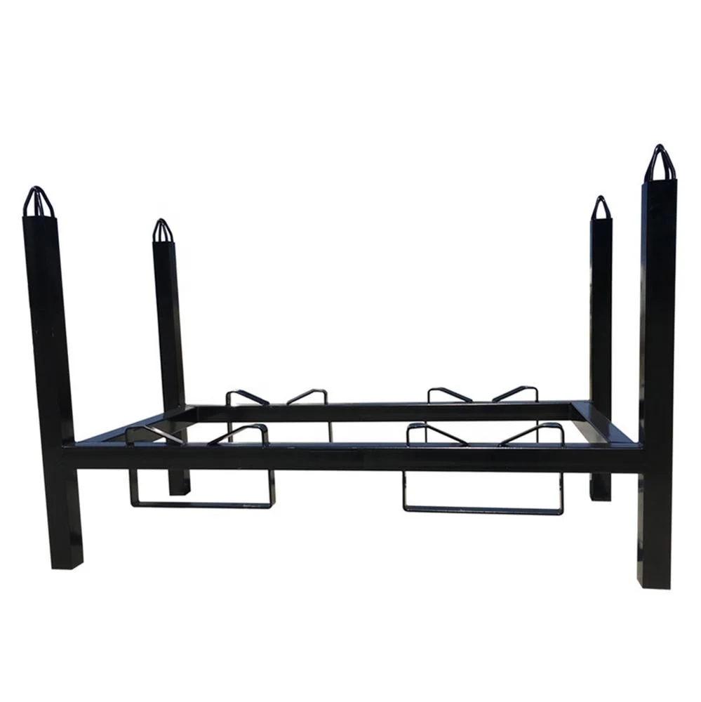 Barrel Racks Oil Drum Storage Rack Custom Stacking Steel Warehouse Rack Save Storage Space 7308900000 Customized Galvanized