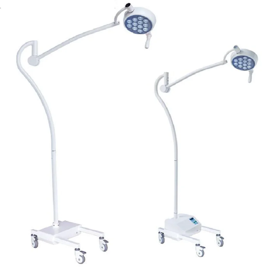Двойная купольная Мобильная Хирургическая Лампа, бестеневая медицинская Операционная лампа для микро-операционного блока