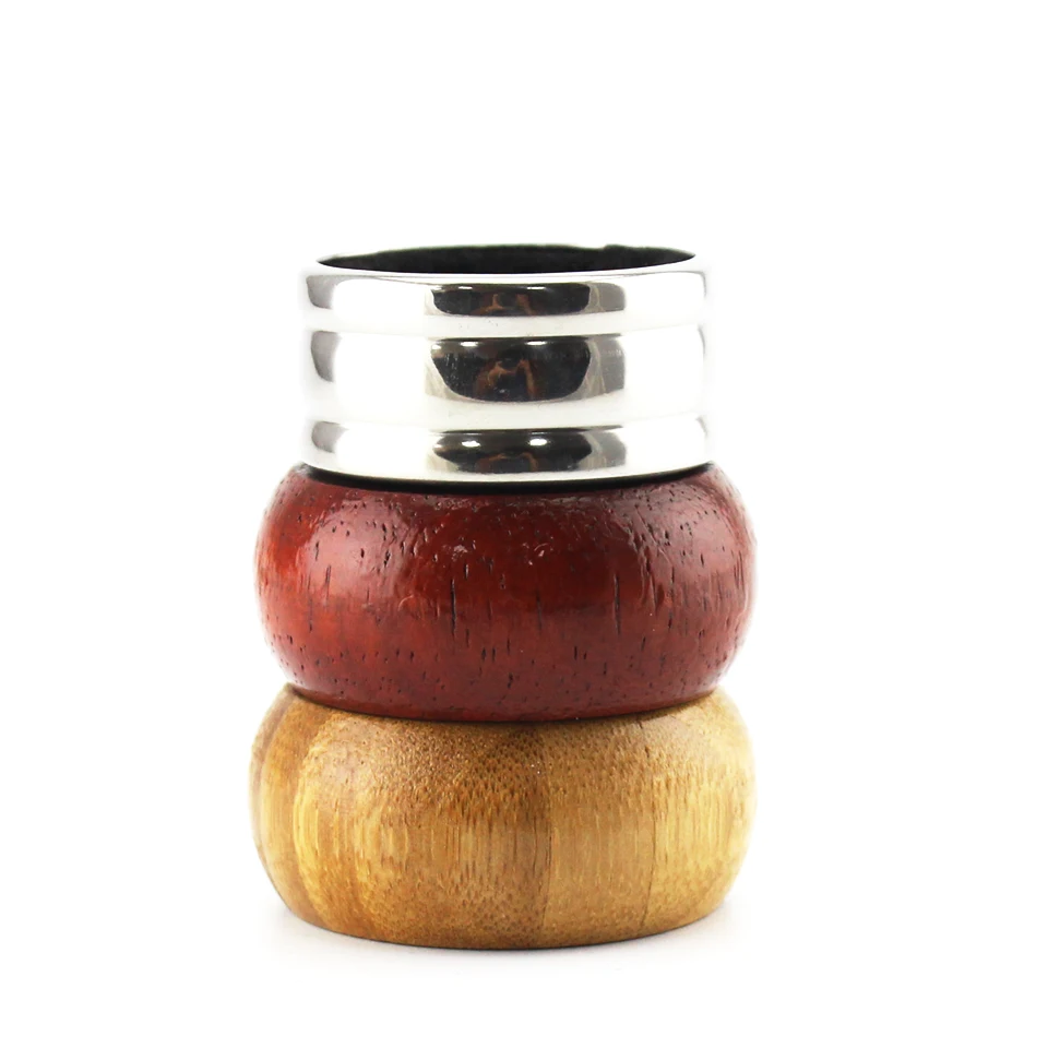 Wooden wine bottle collars wine drip ring for wine bottles accessories for home restaurant bar