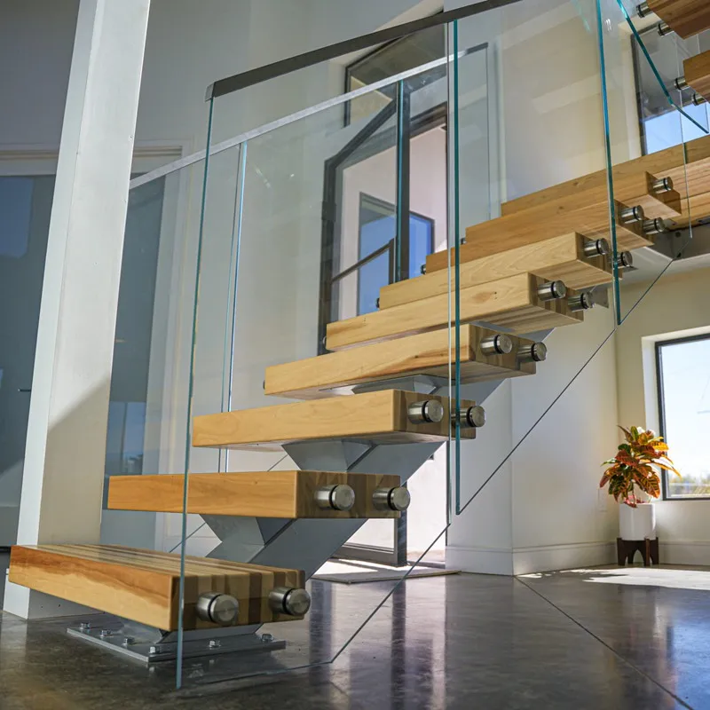 Stainless steel 304/201/316 on Indoor outdoor stair railing design glass fence balcony handrail