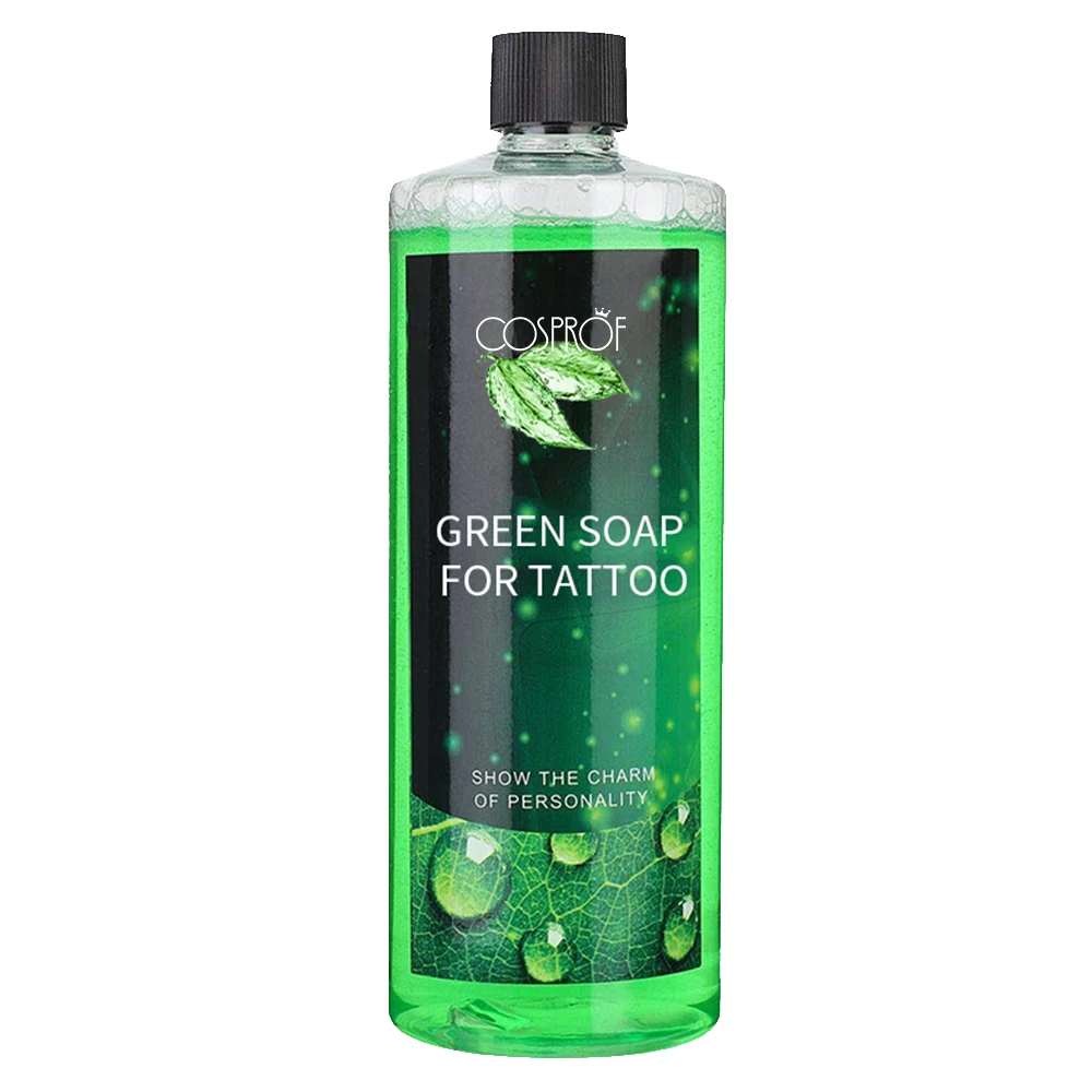 2023 Green Foam Soap Tattoo Cleansing Soap Tattoo Relieve Accessory Skin Care