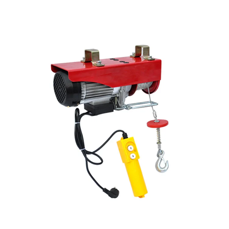 220v pa200 pa1200 small micro electric wire rope hoist